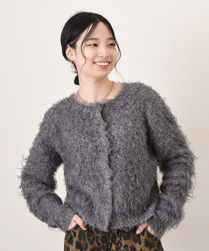 新品カステルバジャックカーディガン2色 XS S M Lサイズ上品お嬢様スタイル オーバーサイズカーディガン | Lazy Styles（レイジースタイルズ