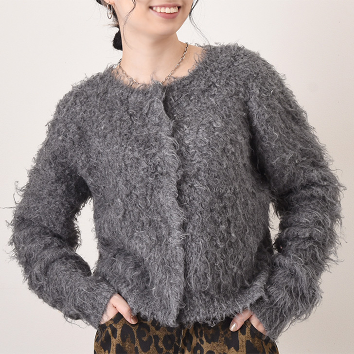 JUCCA 売れ筋商品|||ユッカ カーディガン アウター レディース Cardigans Grey 楽天市場】【7/21限定！3点で60％OFF！2点半額！】 【楽天1位