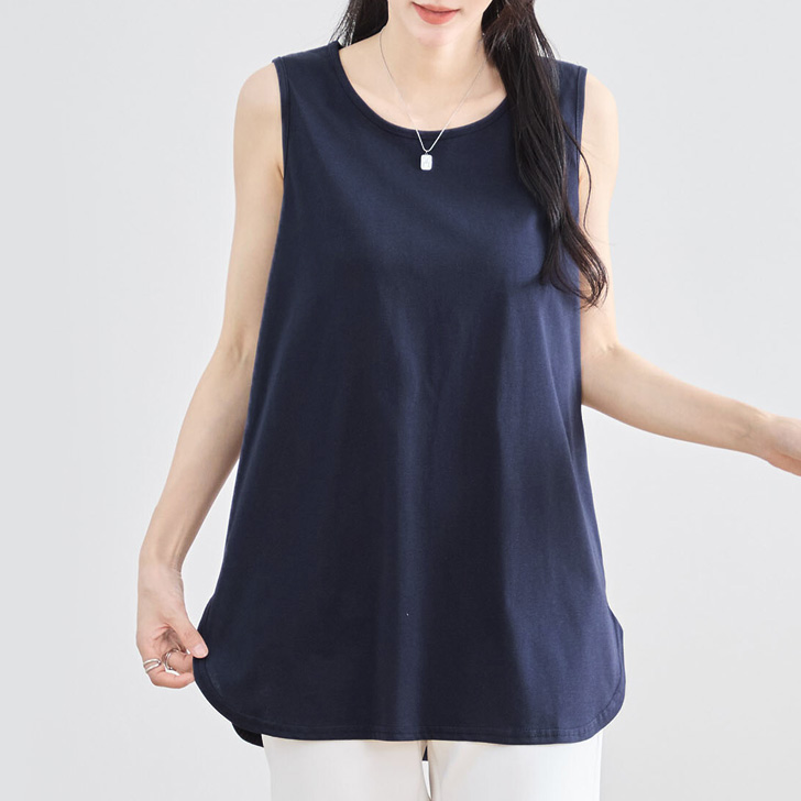 REAL STYLE（ファッション） タンクトップ レディース ロング 夏