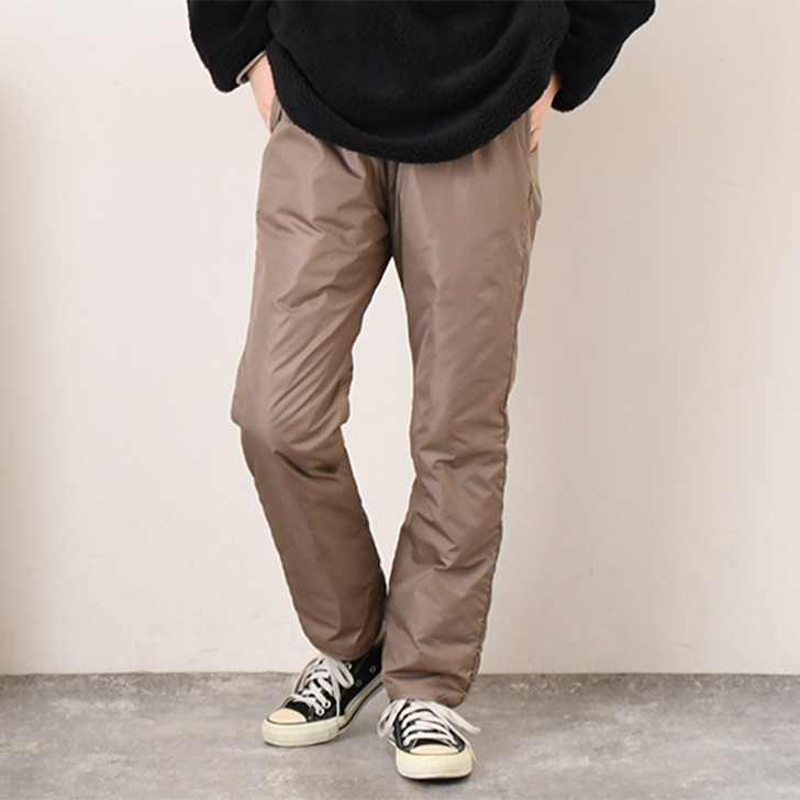 REAL STYLE ダウンパンツ レディース 登山 ゴルフ 防寒 防風 軽量 中綿