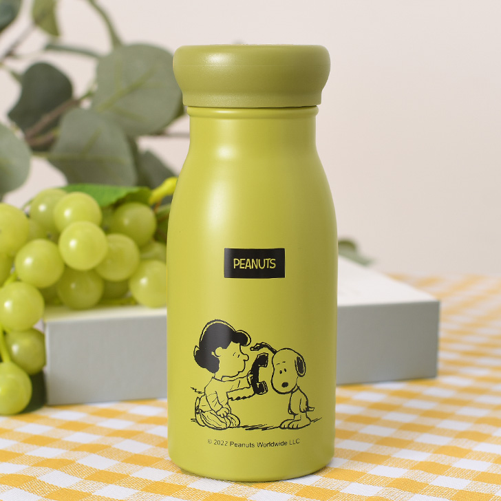 ステンレスボトル 水筒 200ml 保冷 保温 スヌーピー SNOOPY 魔法瓶 200ml ミルク瓶型 小さめ ミニ 真空構造 持ち運び 持ち歩き  軽量 マグボトル かわいい 通勤 : spdmt039 : セレクトショップ REAL STYLE - 通販 - Yahoo!ショッピング