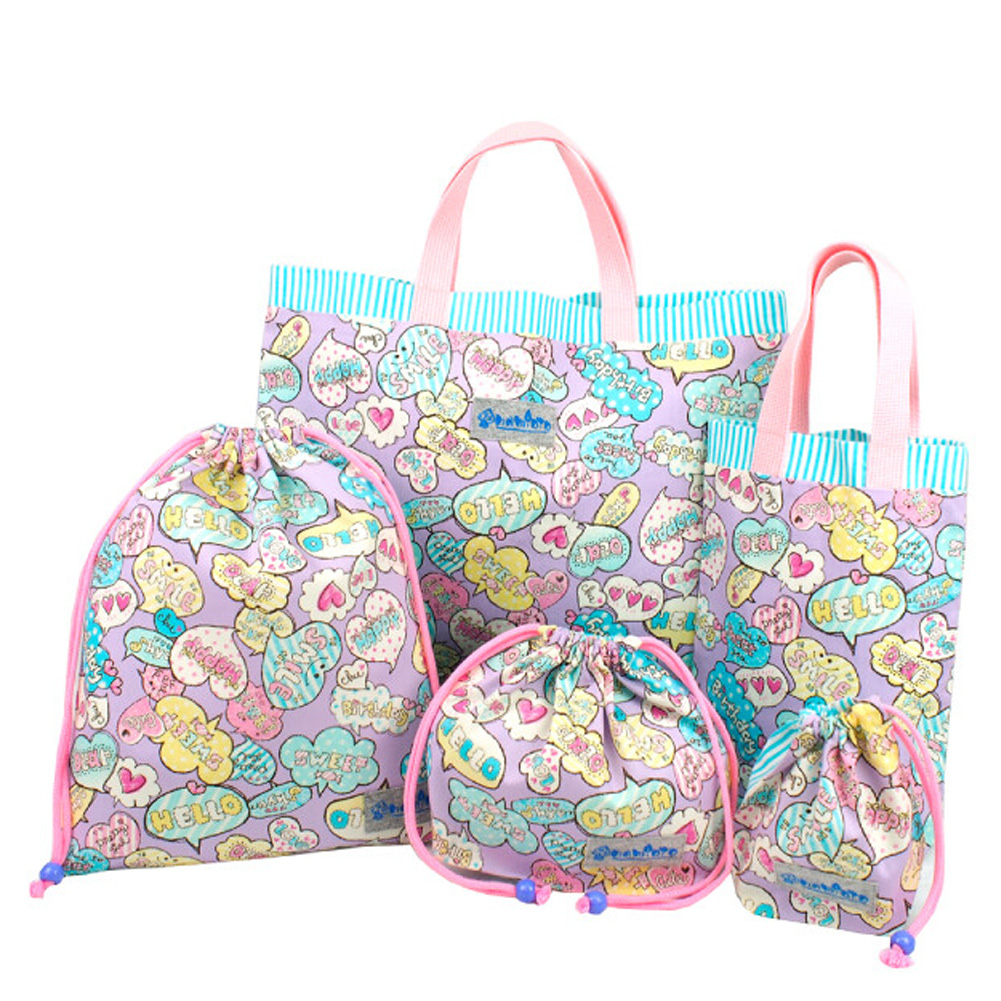 入園 入学 送料無料 新品 5点セット グッズ 日本製 レッスンバッグ シューズバッグ 巾着 ハンドメイド 女の子 キッズ トートバッグ 小学校 上履き入れ 手提げ 男の子 おしゃれ