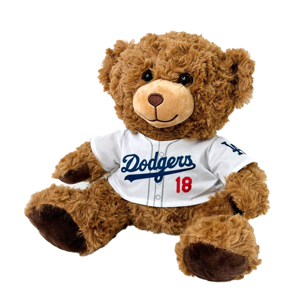 ドジャース　テディベア　クマのぬいぐるみ 山本由伸 グッズ ドジャース ユニフォーム テディベア 公式 公認 MLB