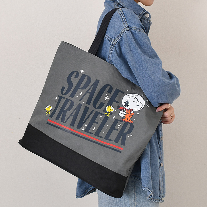 SNOOPY スヌーピー トートバッグ A4 大きめ キャラクター グッズ