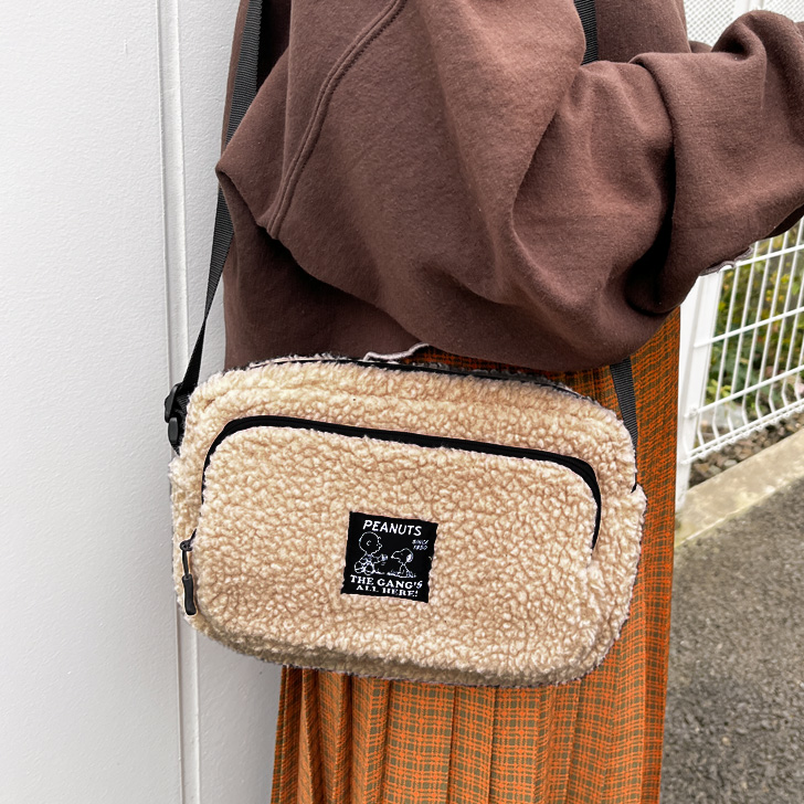 ほぼ未使用‼️PORTER JOEPORTER 迷彩 ボディバッグ スヌーピー SNOOPY（スヌーピー） ショルダーバッグ ボディバッグ レディース