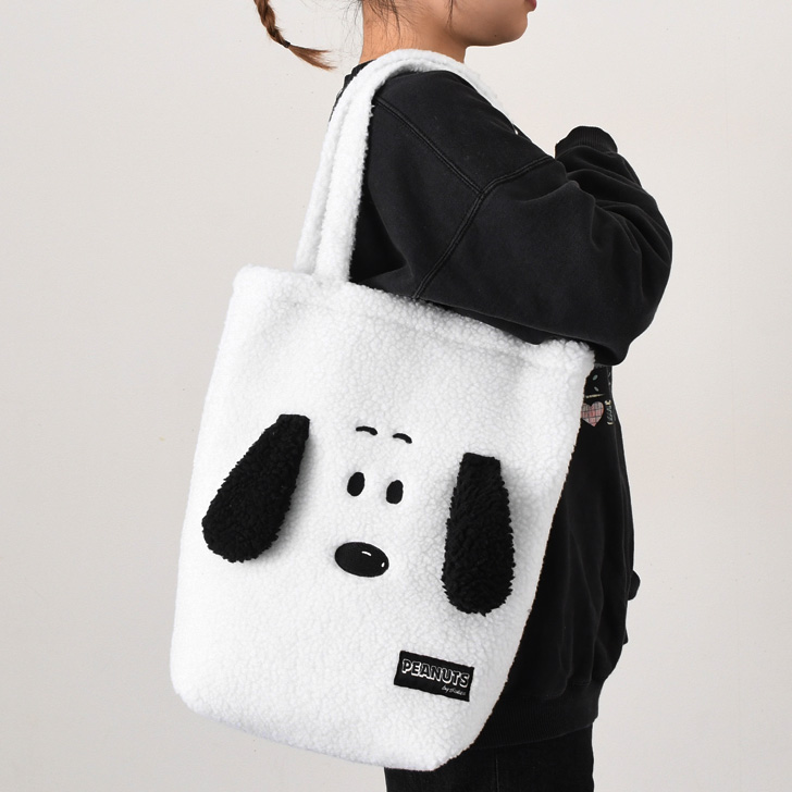 SNOOPY（スヌーピー） トートバッグ レディース a4 縦型 軽い 軽量