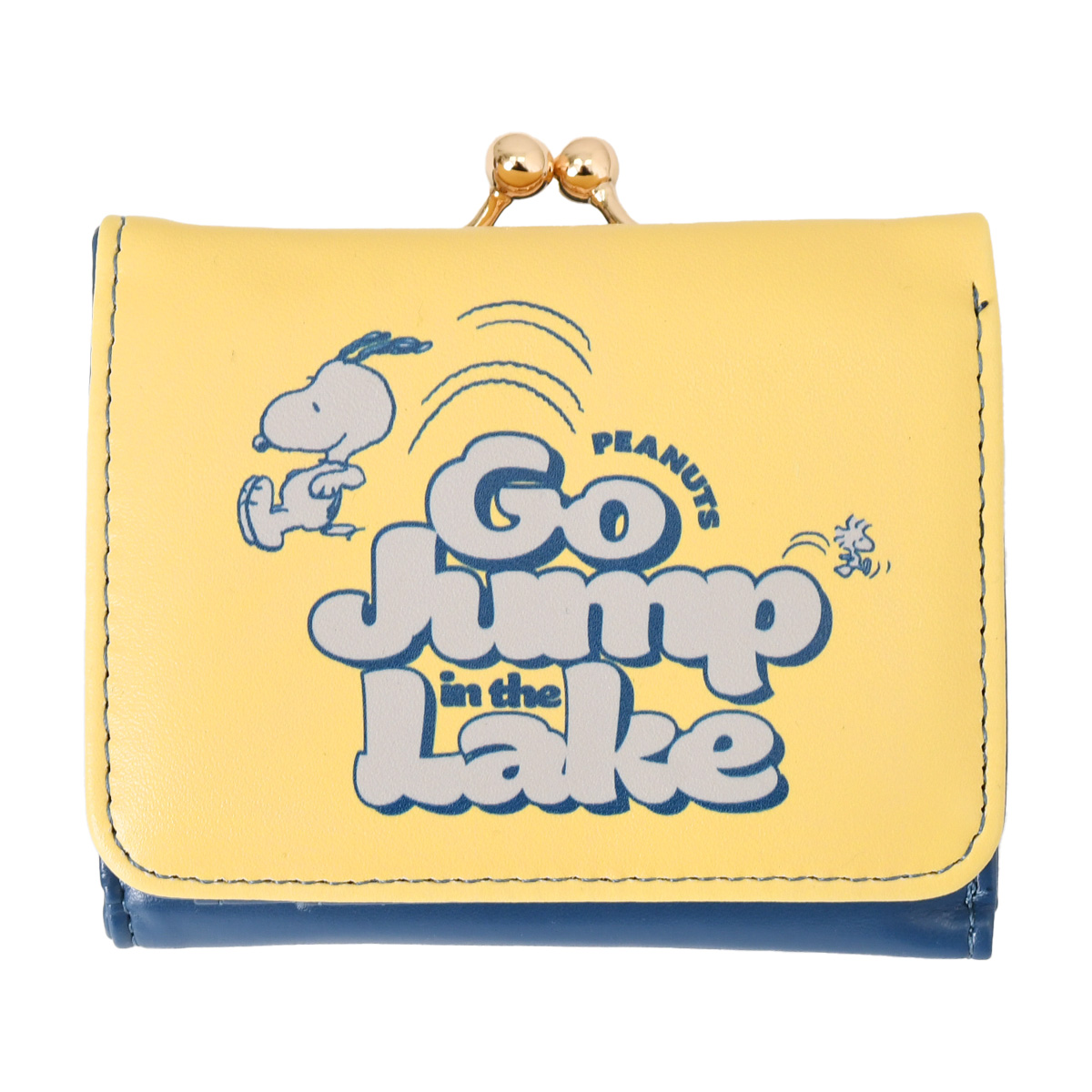 SNOOPY（スヌーピー） 三つ折り財布 レディース がま口 コンパクト