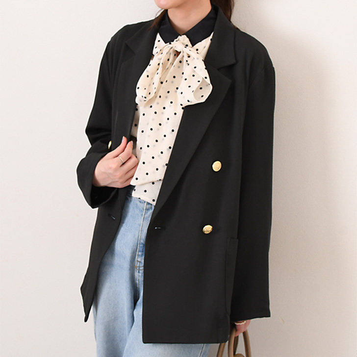 REAL STYLE ジャケット レディース 春 秋 フォーマル テーラード