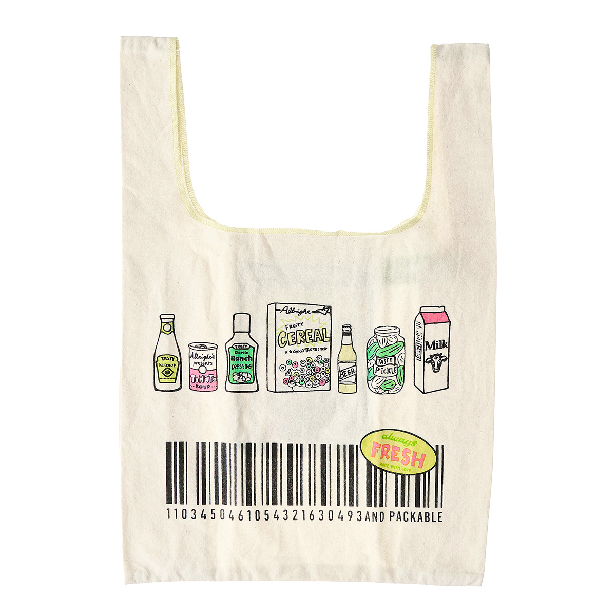 AND PACKABLE（アンドパッカブル） エコバッグ トートバッグ マルシェ
