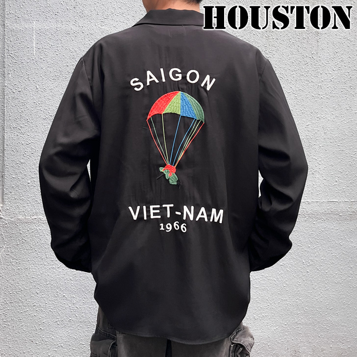 HOUSTON（ヒューストン） シャツ 長袖 メンズ ブランド トップス