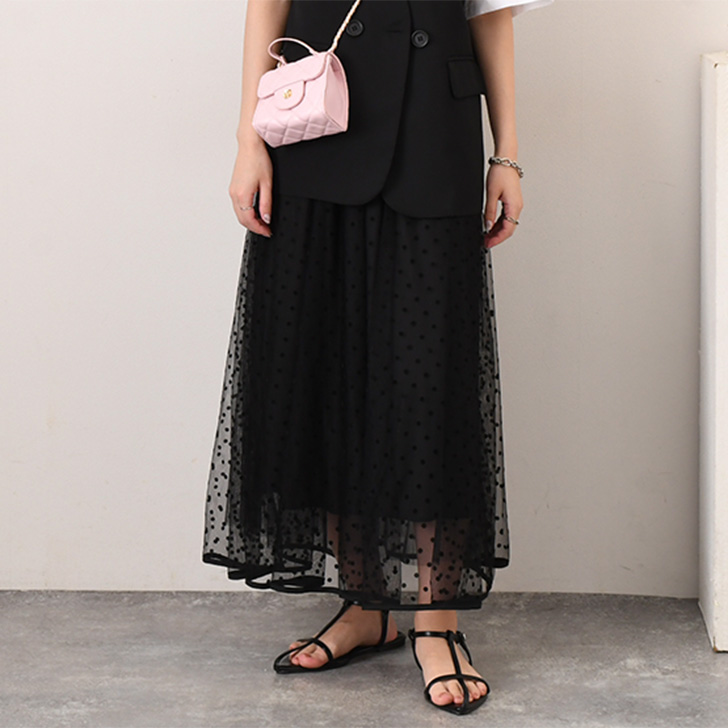 REAL STYLE（ファッション） スカート ロング フレアスカート