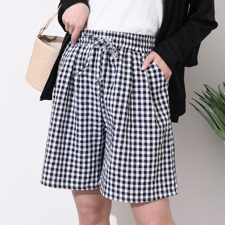 ショート丈　S〜M　キュロット　レディース REAL STYLE ショートパンツ 短パン キュロット レディース 夏 涼しい