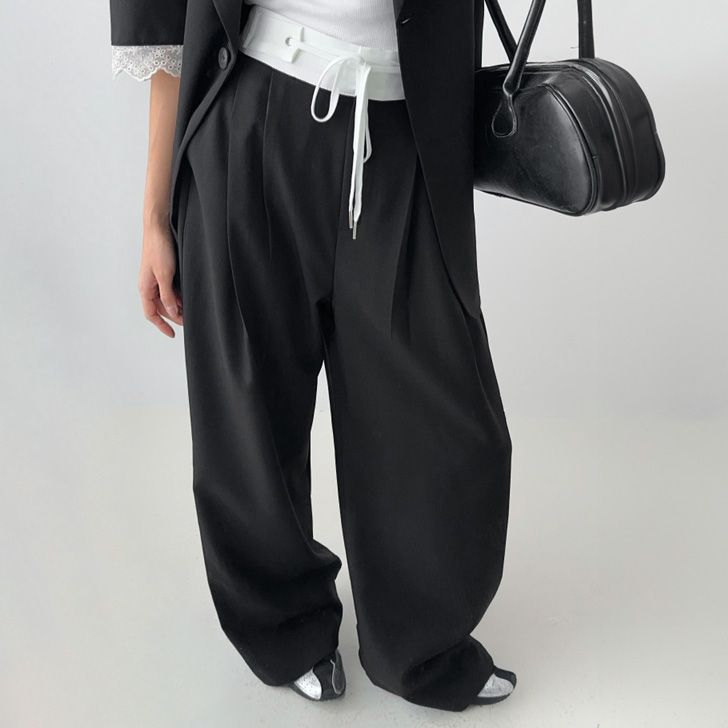 REAL STYLE ワイドパンツ スラックス レディース 仕事 オフィス 春 夏