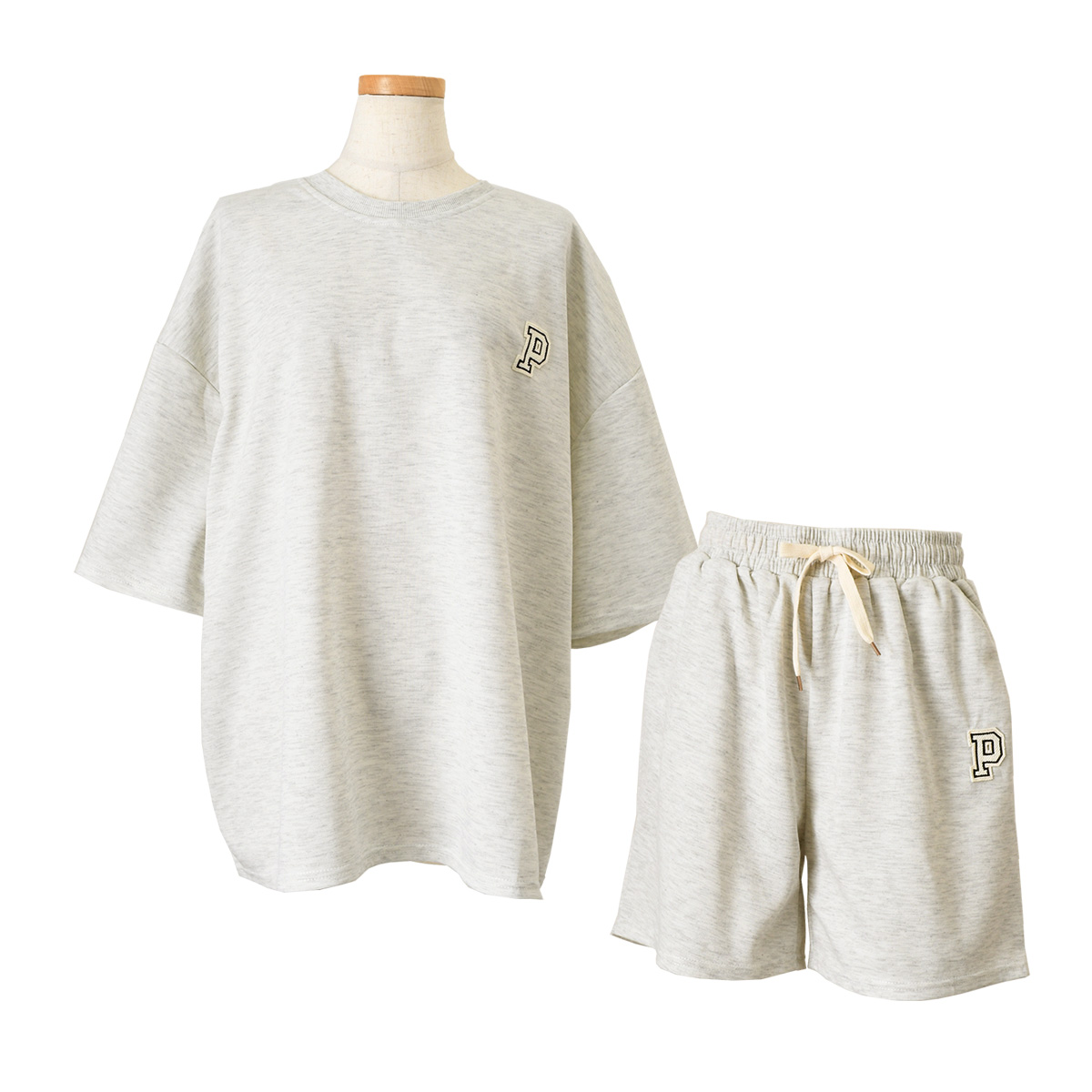 REAL STYLE（ファッション） セットアップ レディース 夏 半袖