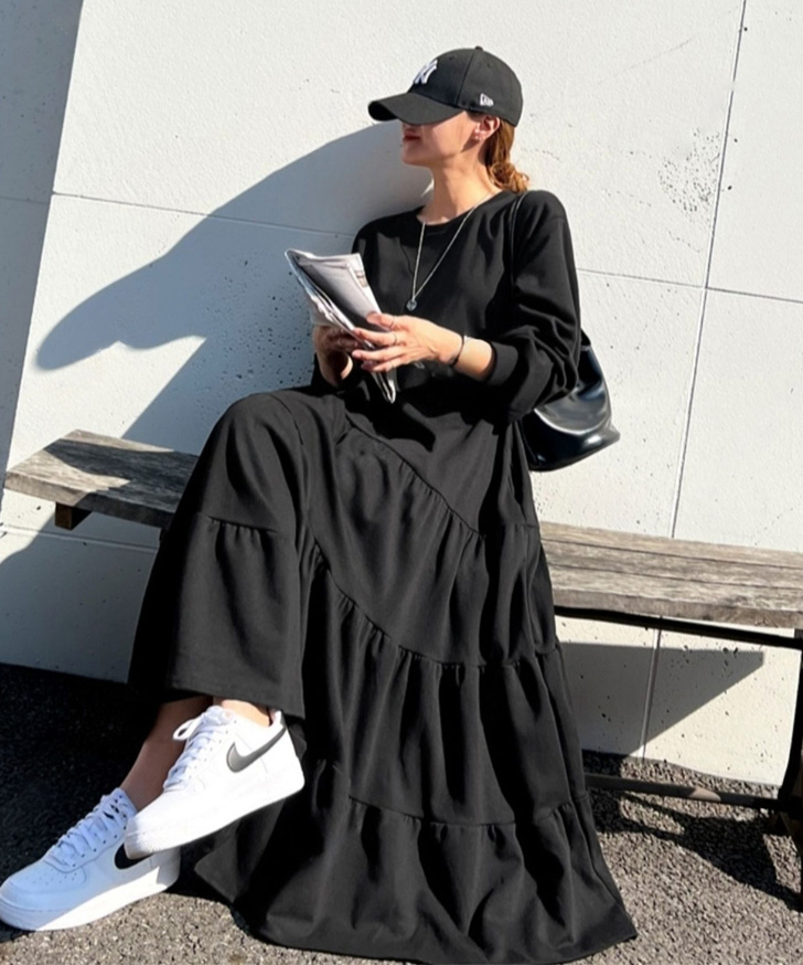 大人気のWOLF&RITA Mercedesオシャレなコットンワンピース org.jpg