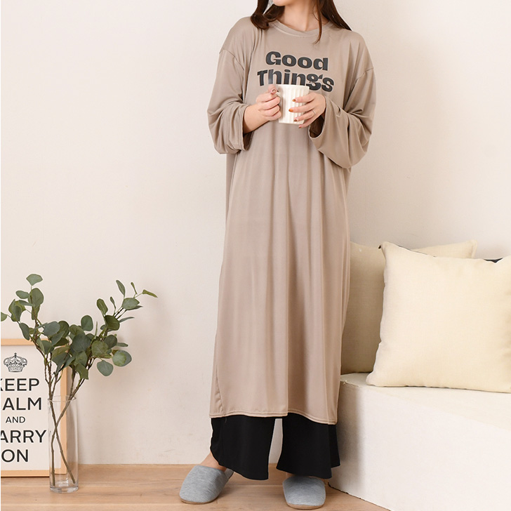 新品☆4L♪ルームウエアやリラックスワンピなどまとめて♪総額1万円〇p843 REAL STYLE（ファッション） ルームウェア レディース 長袖 春