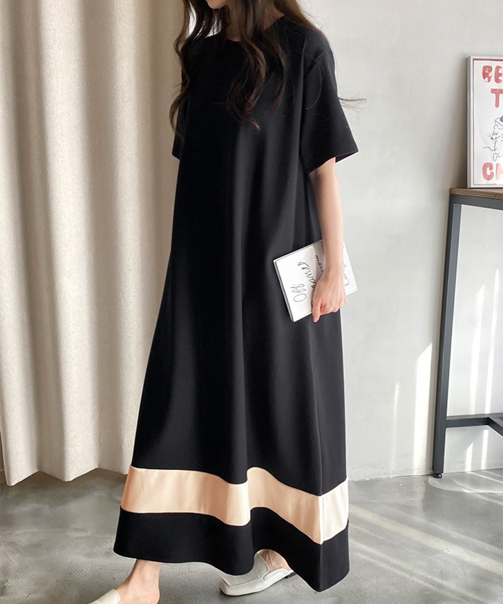 REAL STYLE（ファッション） ワンピース レディース 夏 半袖