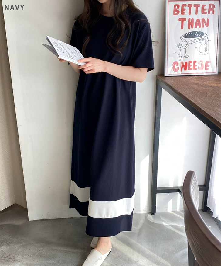 定価44000円【新品】レディース40ランバンスポール Aラインワンピース黒 LANVIN SPORT ランバンスポールワンピースチュニック40