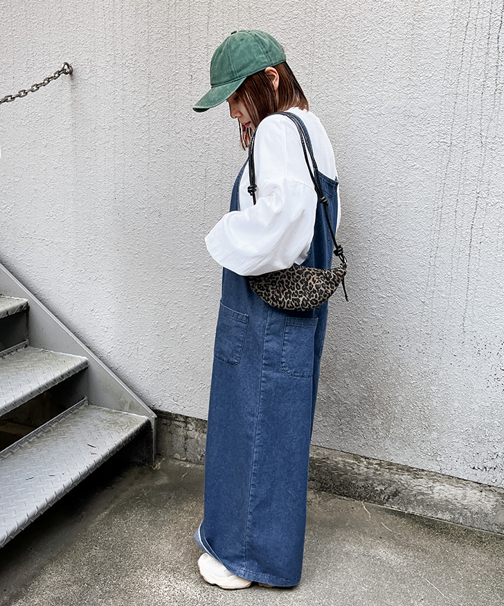 REAL STYLE オーバーオール デニム レディース サロペット パンツ 薄手