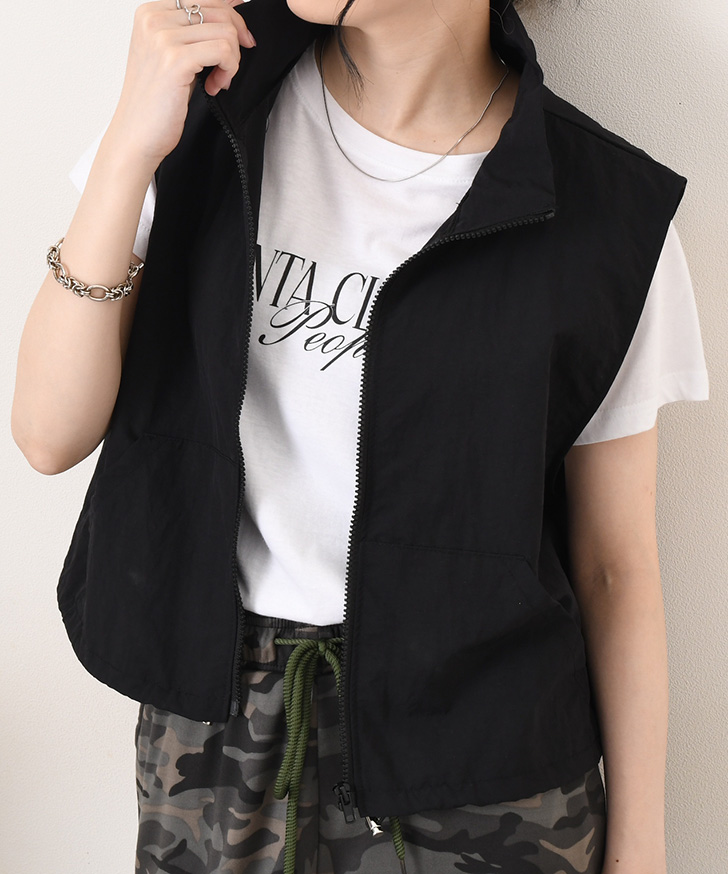 REAL STYLE（ファッション） ベスト レディース ワイド トップス