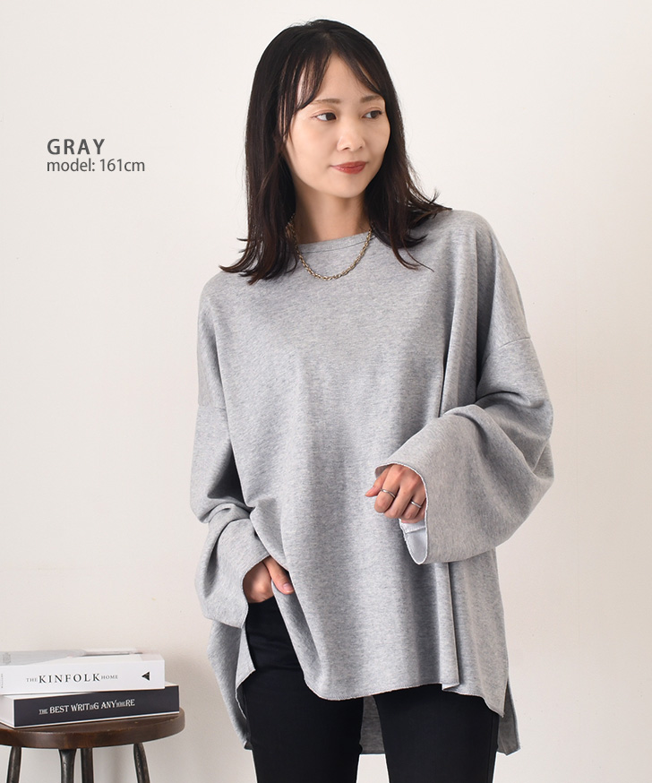 REAL STYLE（ファッション） カットソー レディース 長袖 秋 冬