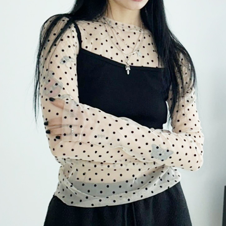 REAL STYLE（ファッション） シアートップス レディース 長袖
