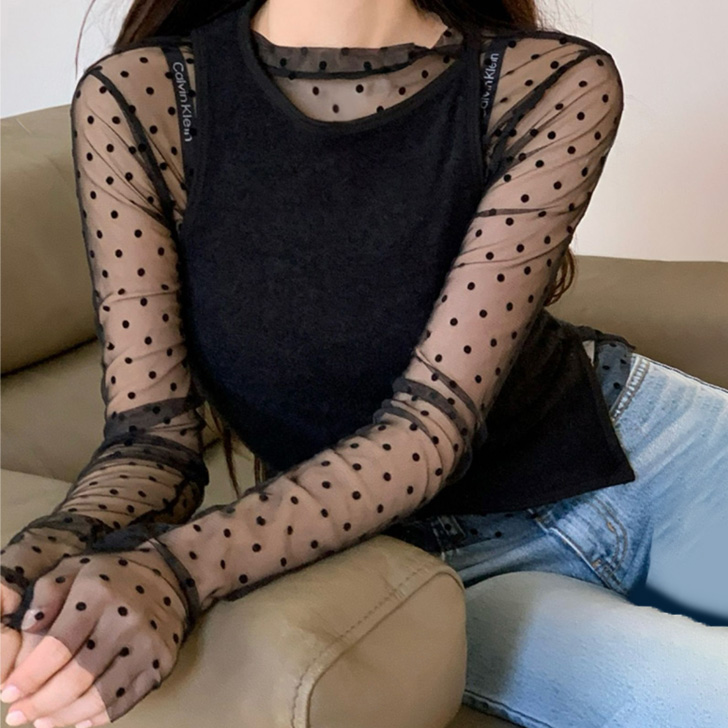 REAL STYLE（ファッション） シアートップス レディース 長袖