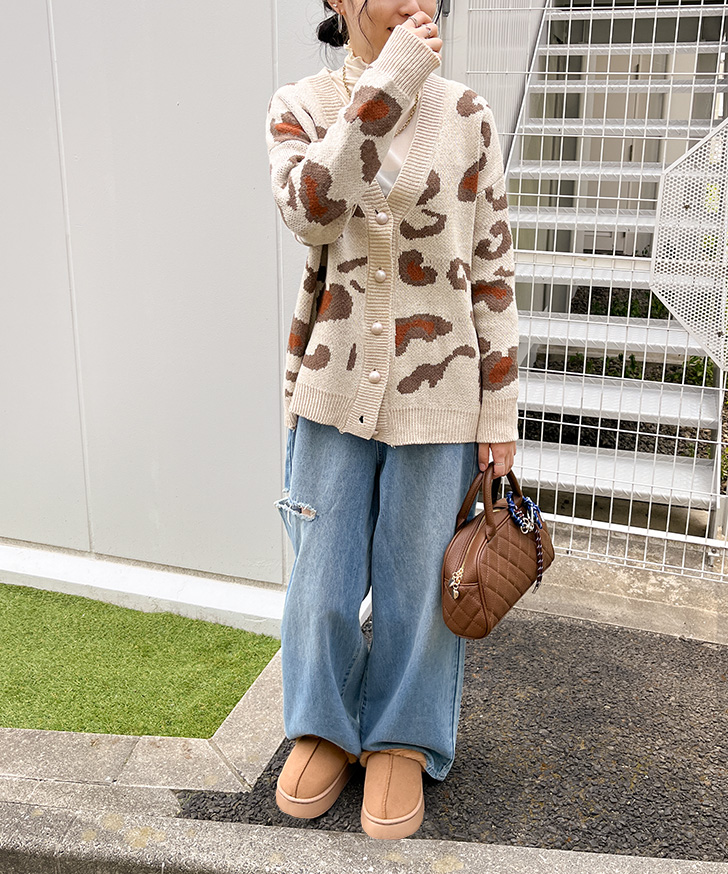 REAL STYLE（ファッション） カーディガン レディース ニット 秋
