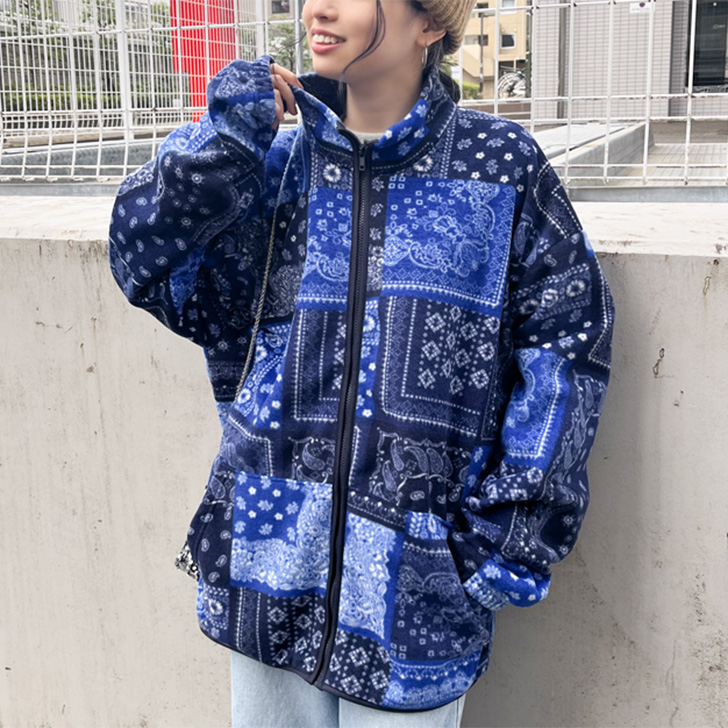 REAL STYLE（ファッション） フリースジャケット レディース