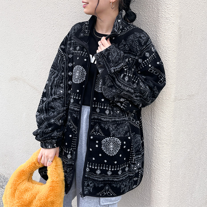 Since Then フリースジャケット裏起毛暖かいレディースアウター 2010atwt-jk-358a-1.jpg