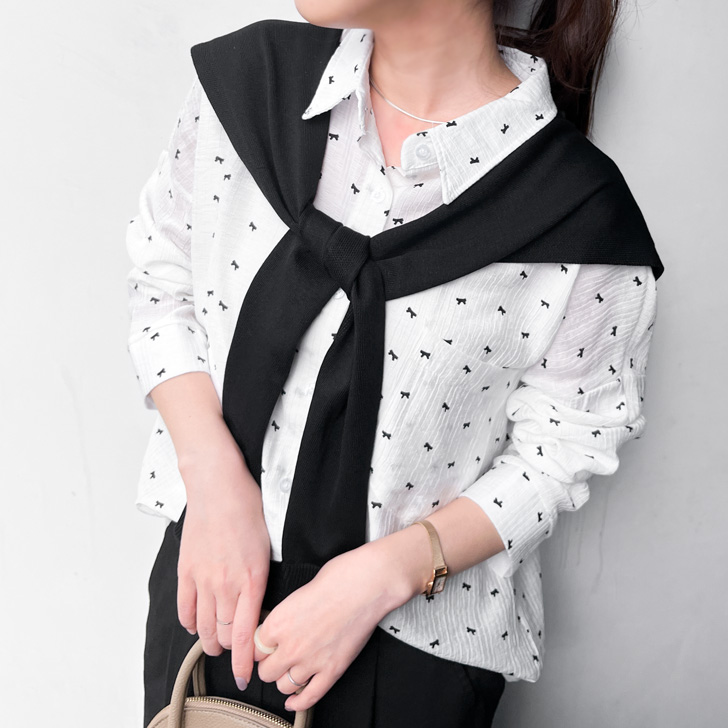 REAL STYLE（ファッション） シャツ レディース 2点セット 長袖
