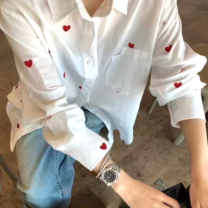 REAL STYLE（ファッション） シャツ レディース 長袖 コットン混