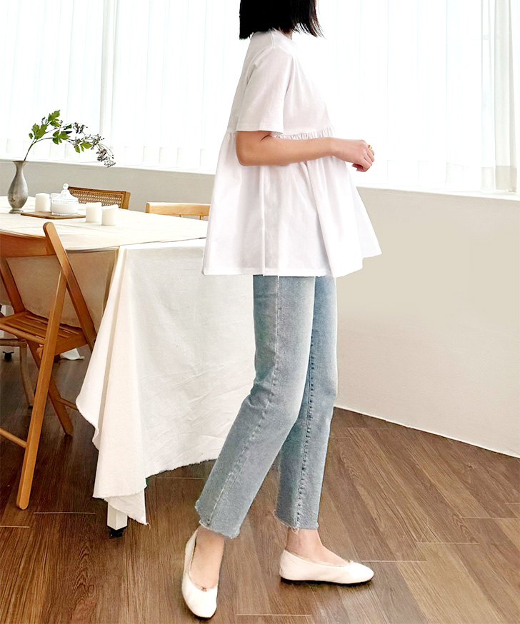 REAL STYLE カットソー レディース 半袖 コットン 綿 トップス Tシャツ