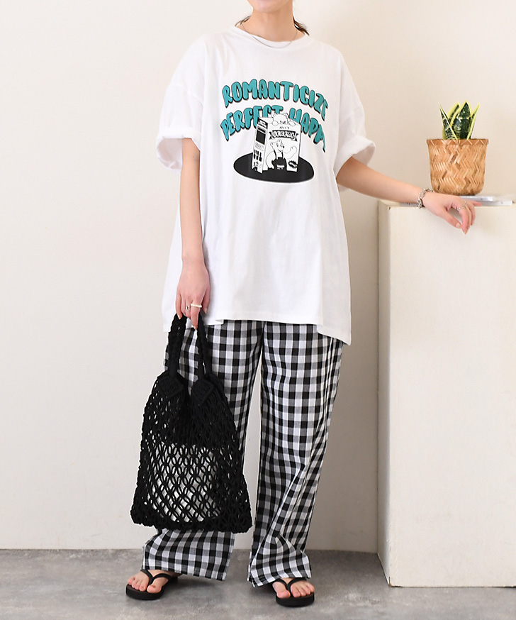 URKOOL プリント ストリート 半袖 コットンTシャツ ゆったり REAL STYLE（ファッション） Tシャツ レディース 半袖 ゆったり
