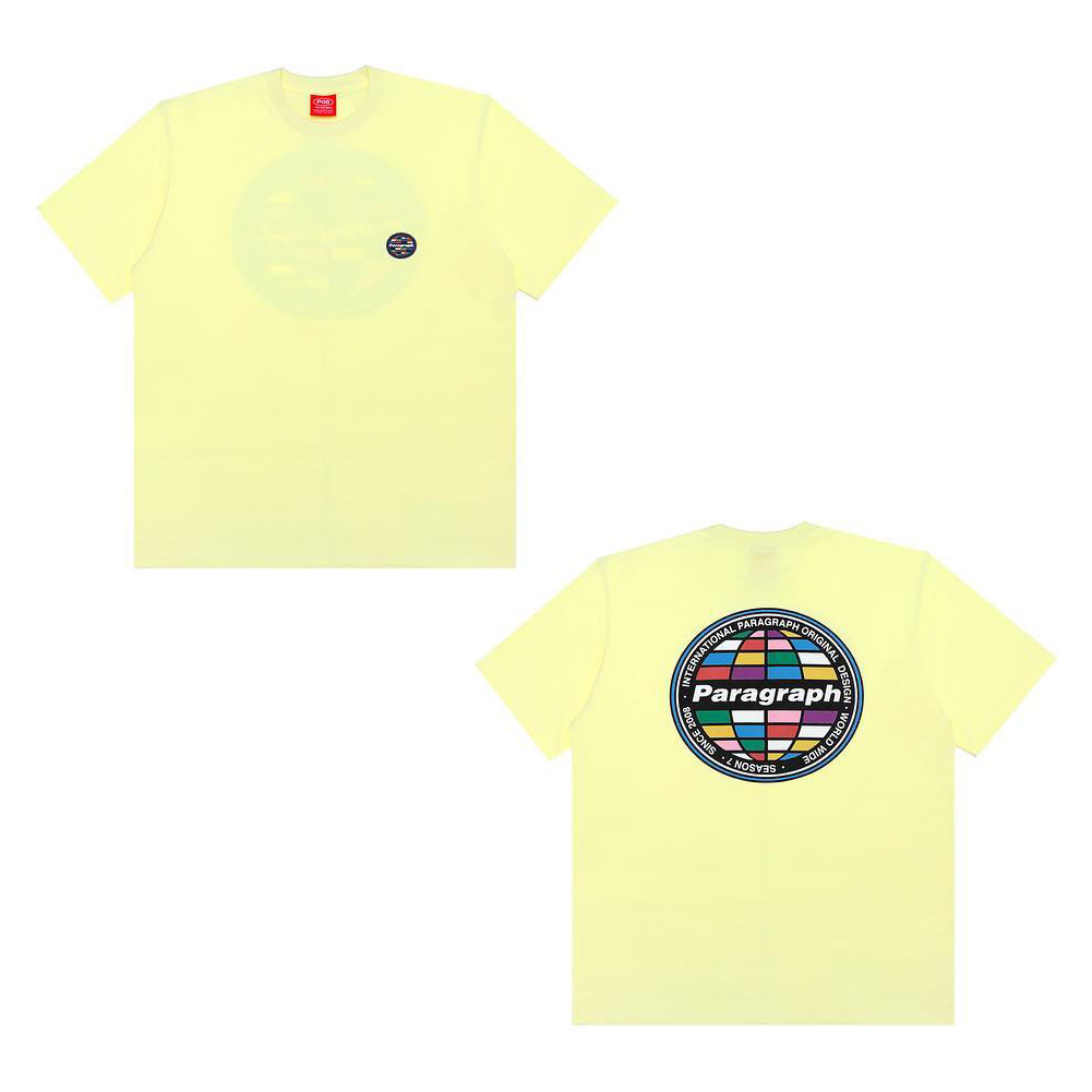 PARAGRAPH パラグラフ Tシャツ 半袖 正規品 メンズ レディース 公式 韓国 ブランド ロゴ トップス カットソー 大きめ 春夏