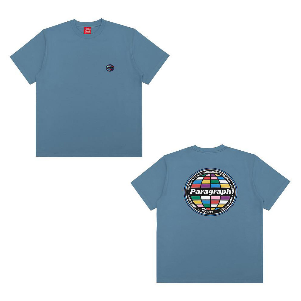 PARAGRAPH パラグラフ Tシャツ 半袖 正規品 メンズ レディース 公式 韓国 ブランド ロゴ トップス カットソー 大きめ 春夏