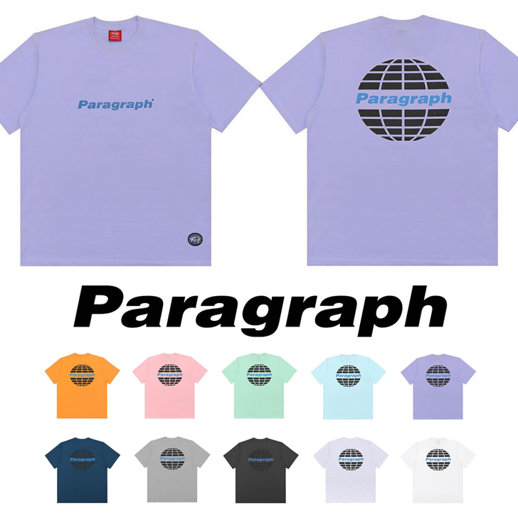 PARAGRAPH パラグラフ Tシャツ 半袖 正規品 メンズ レディース 公式