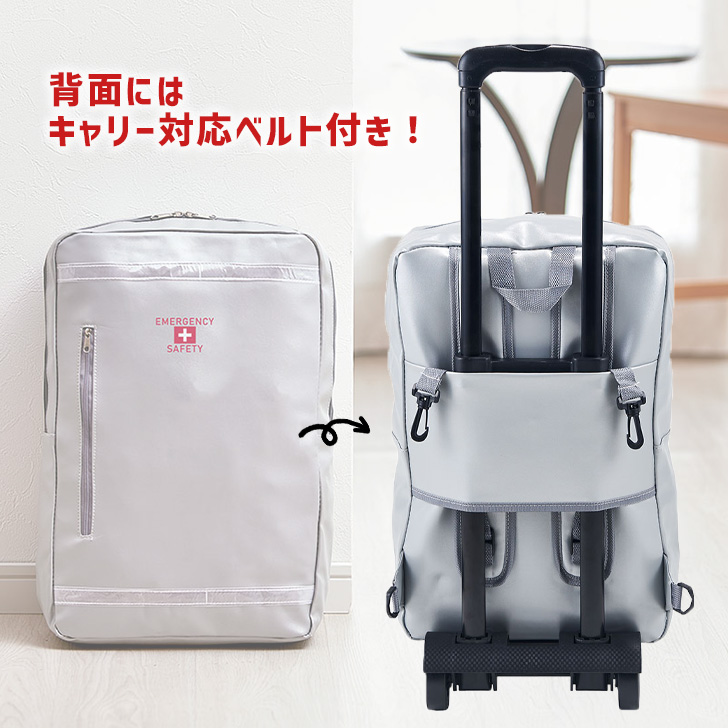 災害避難サバイバルキャリーバッグ&用品28品・未使用+おまけ付き 災害避難サバイバルキャリーバッグ&用品28品・未使用+おまけ付き