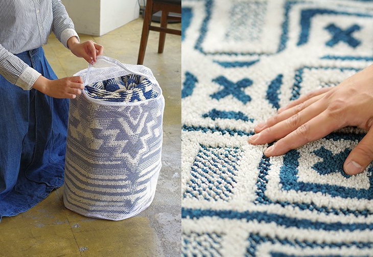 ラグ ジャルダン(185×240cm) おしゃれポイント