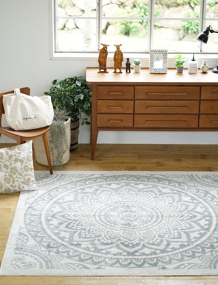 ラグ ジャルダン(185×240cm) おしゃれポイント