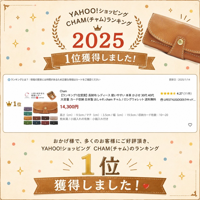 ランキング受賞