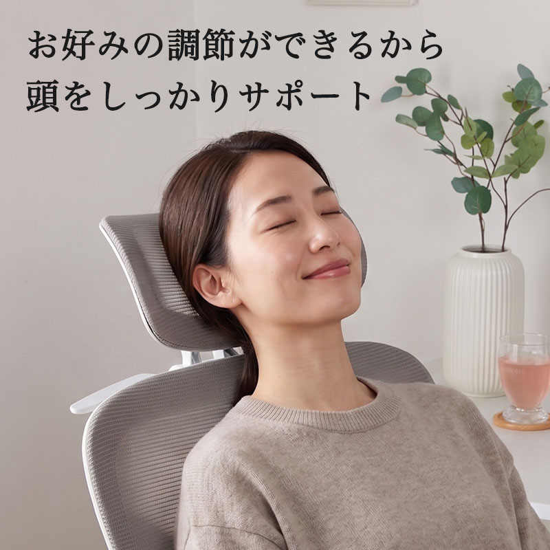 オフィスチェア メッシュ デスクチェア フット...の詳細画像5