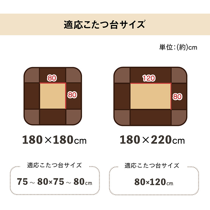 ブランドラ ハイコタツ布団08