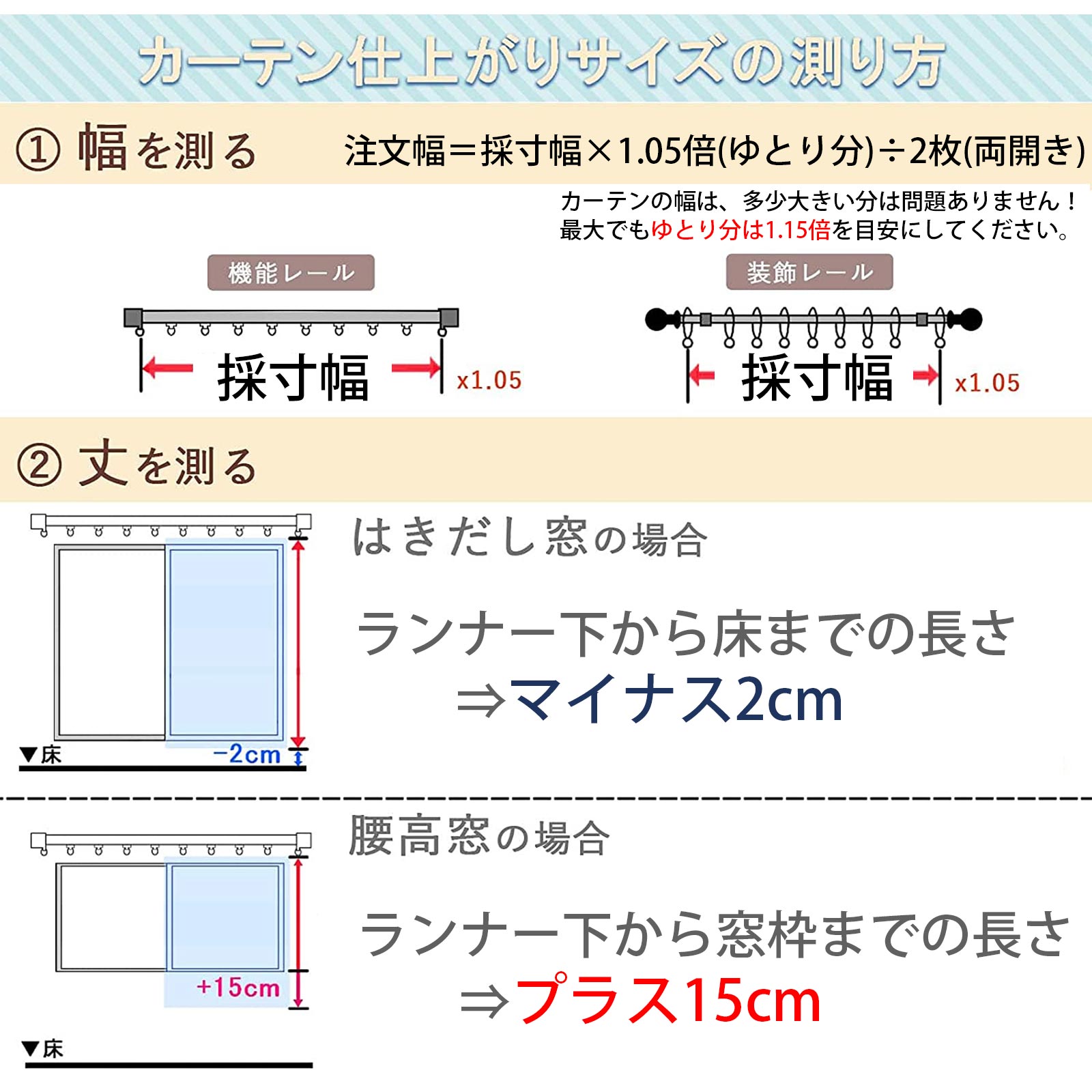 採寸方法 簡易版