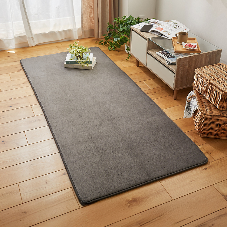 グラムスタイル ラグ カーペット ラグマット 洗える 1畳 80×190 厚手