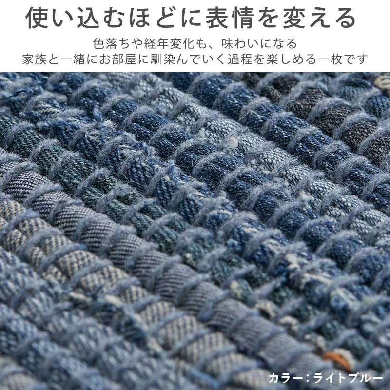 キッチンマット 45×180 デニム おしゃれ...の詳細画像4