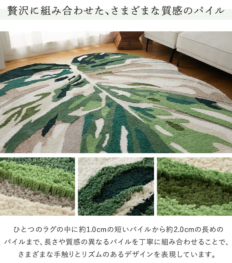 グラムスタイル ラグ ラグマット カーペット 洗える 吸湿 速乾