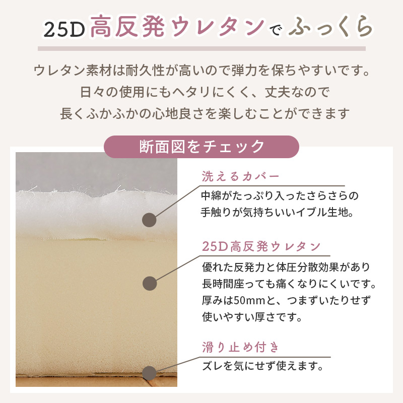 イブル ラグ 洗える 防水 カバーリングラグ 185×240 3畳 カーペット 北欧 おしゃれ 極厚 60mm 厚手 ラグマット 床暖房対応 / モコ イブル 防水カバー セット