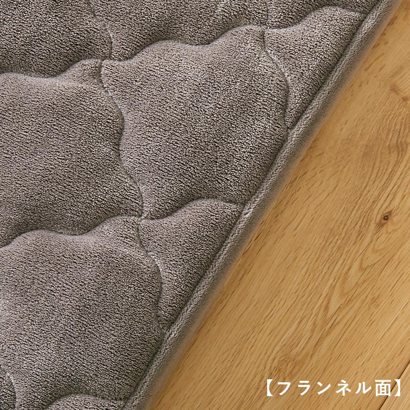フランネル面の端