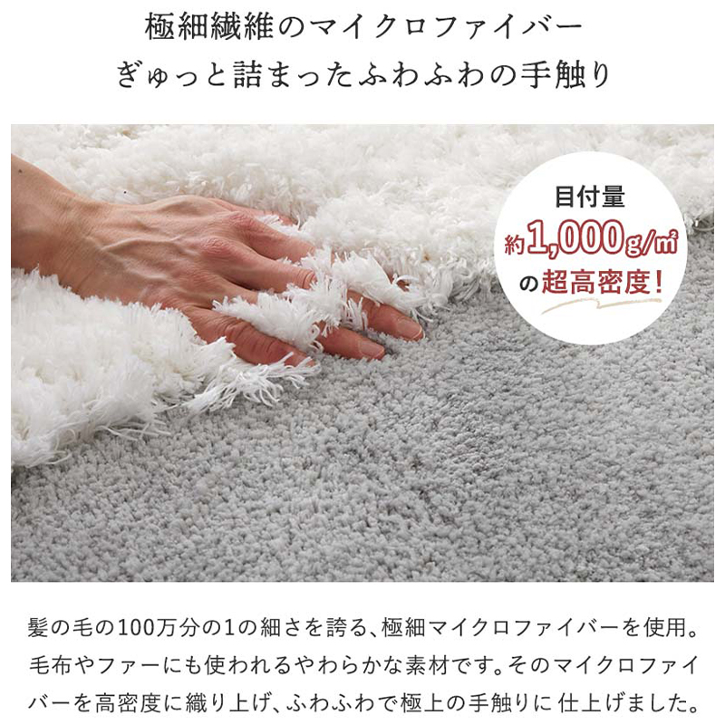 グラムスタイル ラグ ラグマット カーペット 洗える 吸湿 速乾